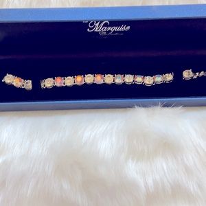 The marquise collection diamanté bracelet